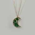 Beautiful Moon Floral Pendant