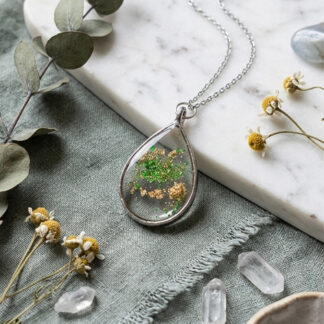Chunky Green Pendant