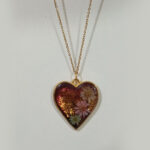 Glitter Heart Shape Pendant