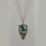 Silver Floral Pendant