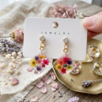 Floral Resin Earrings